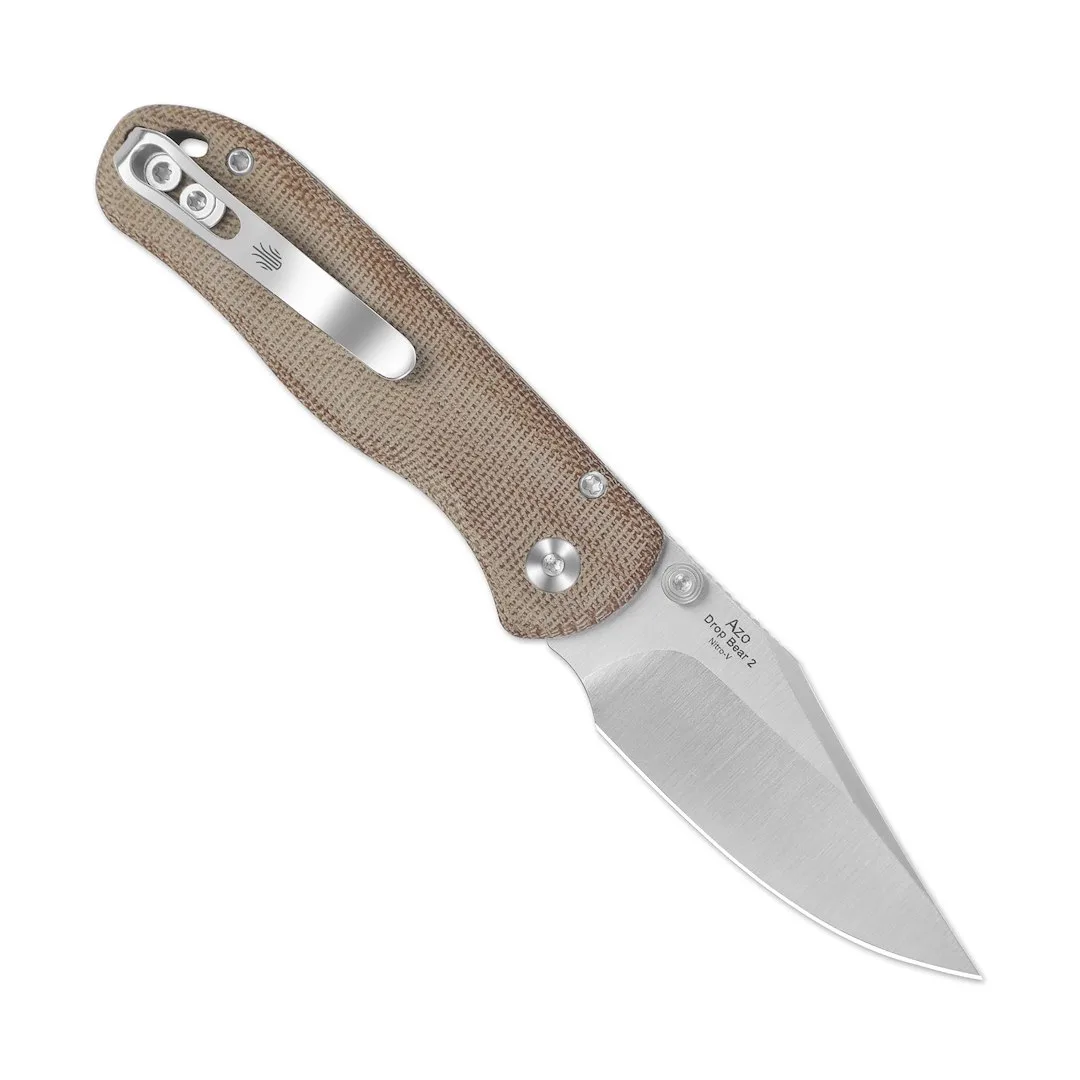 Nóż Kizer Drop Bear 2 Micarta Nitro-V — zdjęcie 2