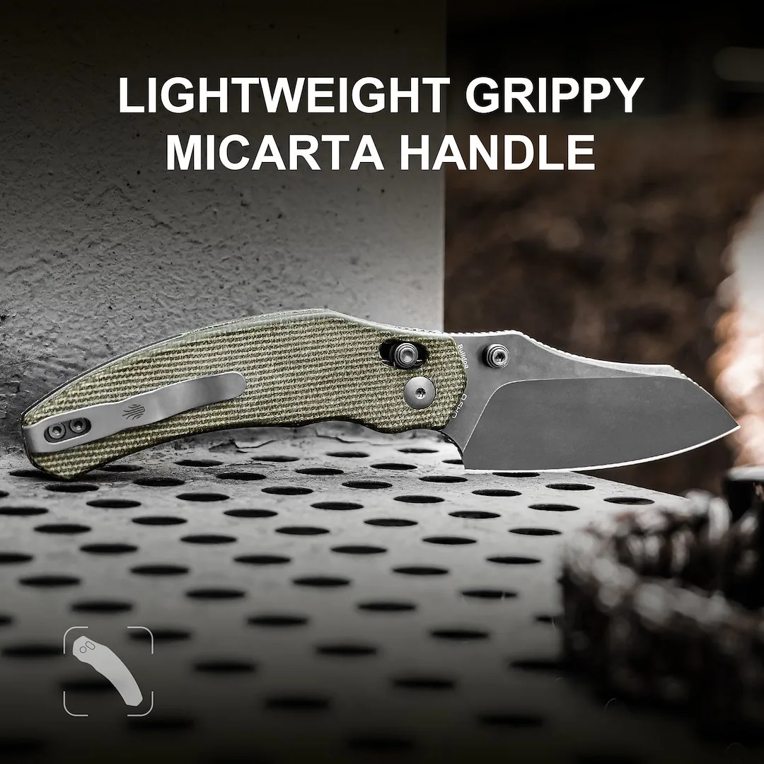 Nóż Kizer Bulldog Micarta Nitro-V — zdjęcie 10