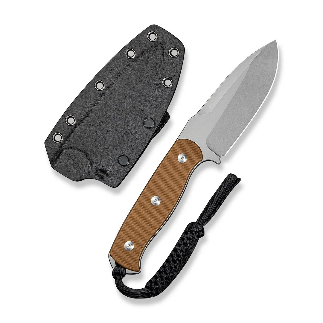 Nóż SENCUT Fixed Toxodon G10 Brown — zdjęcie 2