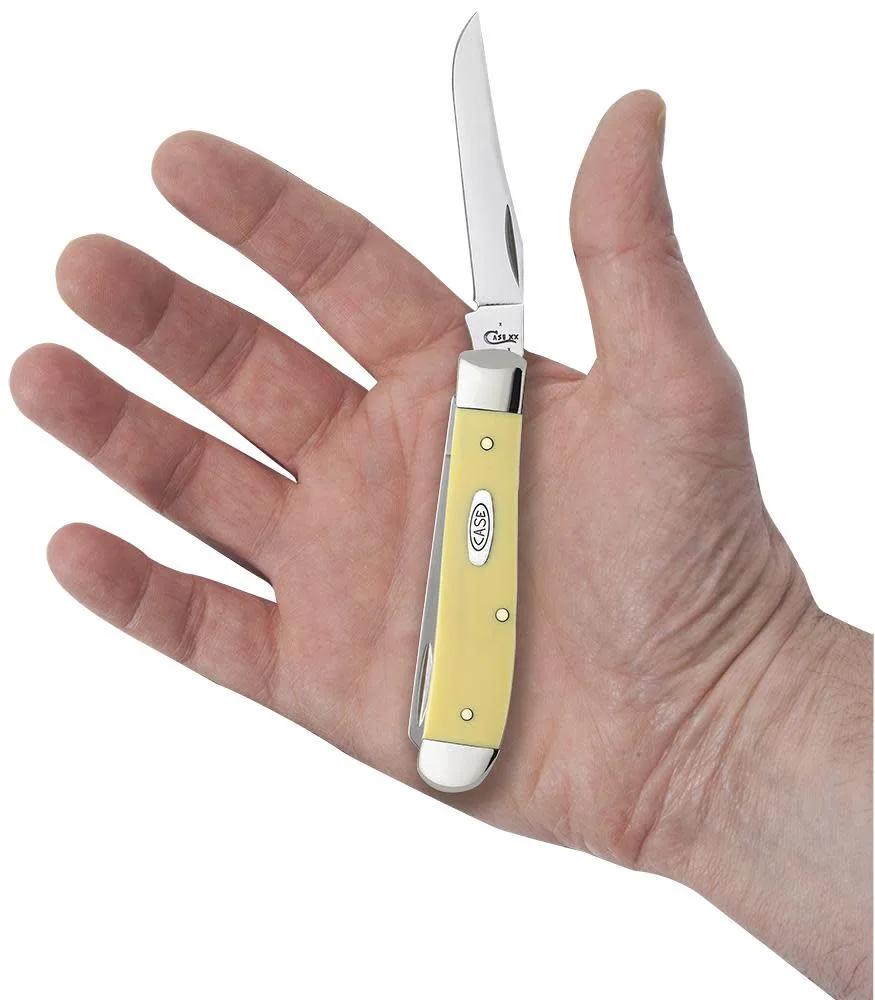 Scyzoryk Case Mini Trapper SS Yellow — zdjęcie 5
