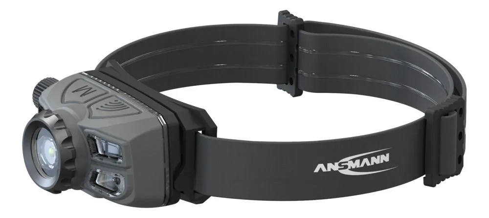 Latarka czołowa LED Ansmann HD450FRS, 450 lm, aku — zdjęcie 1