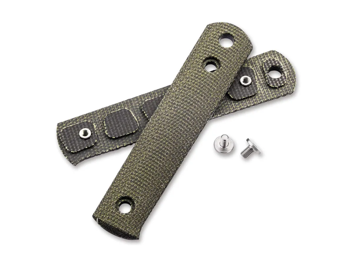 Okładki Böker BFF Canvas Micarta Green Smooth — zdjęcie 2