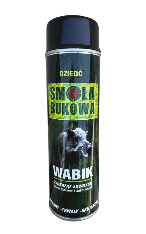 Smoła bukowa - środek wabiący dziki spray 500 ml — zdjęcie 2