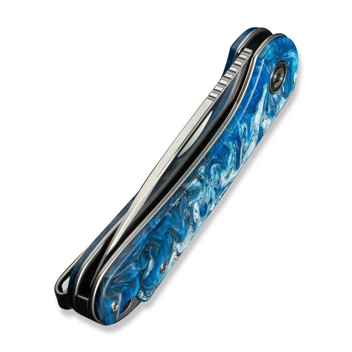 Nóż Civivi Elementum Slip Joint 14C28N Blue Resin — zdjęcie 6