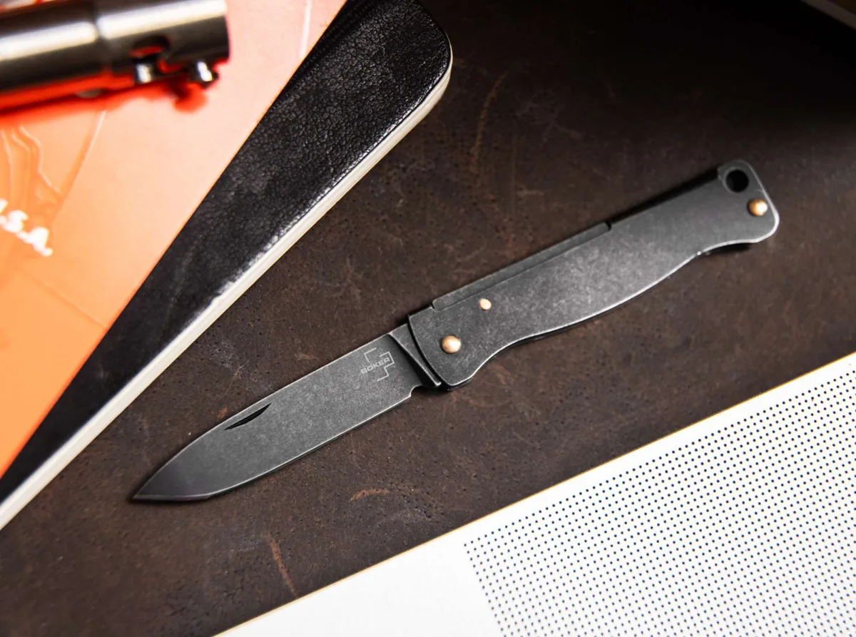 Nóż Böker Plus Atlas Mini Dark 12C27 — zdjęcie 4