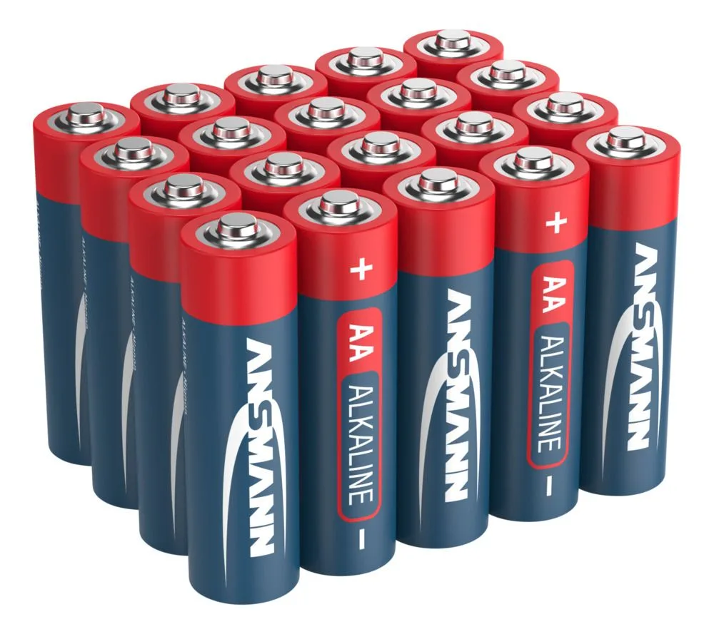 Baterie alkaliczne Ansmann AA / LR6, 20 szt. — zdjęcie 2