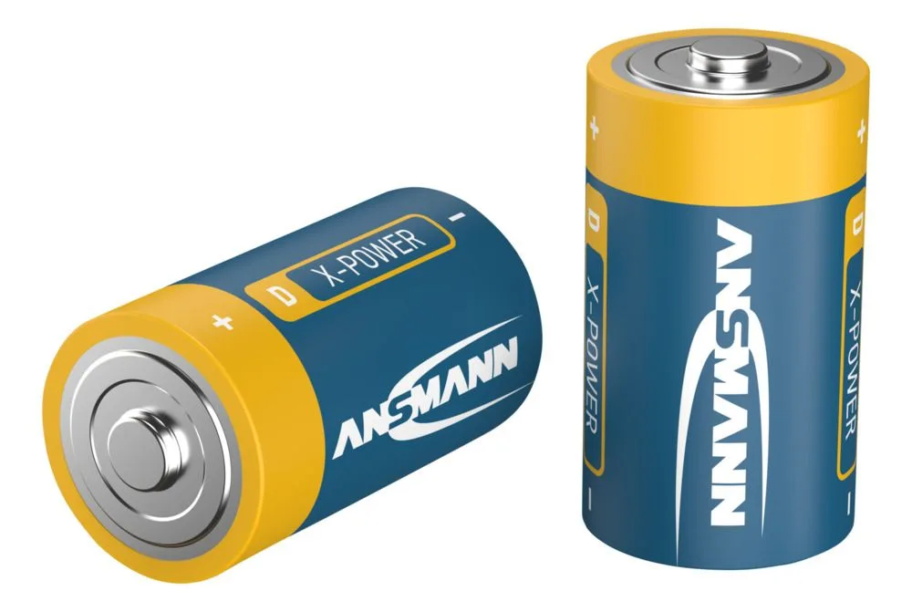 Baterie alkaliczne Ansmann X-Power D / LR20 2 szt — zdjęcie 3
