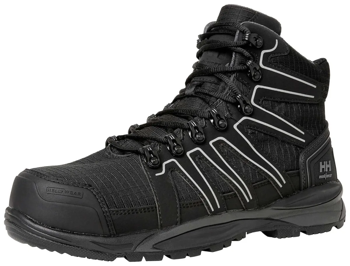 Buty Robocze Helly Hansen Manchester Mid S3 Black — zdjęcie 2