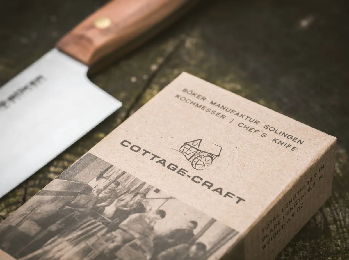 Nóż Szefa Böker Solingen Cottage-Craft, mały — zdjęcie 3