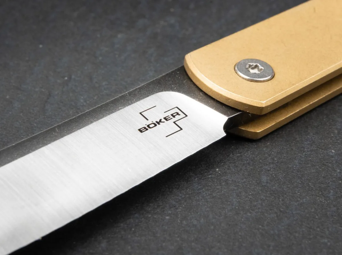 Nóż Böker Plus Zenshin 42 Brass — zdjęcie 3