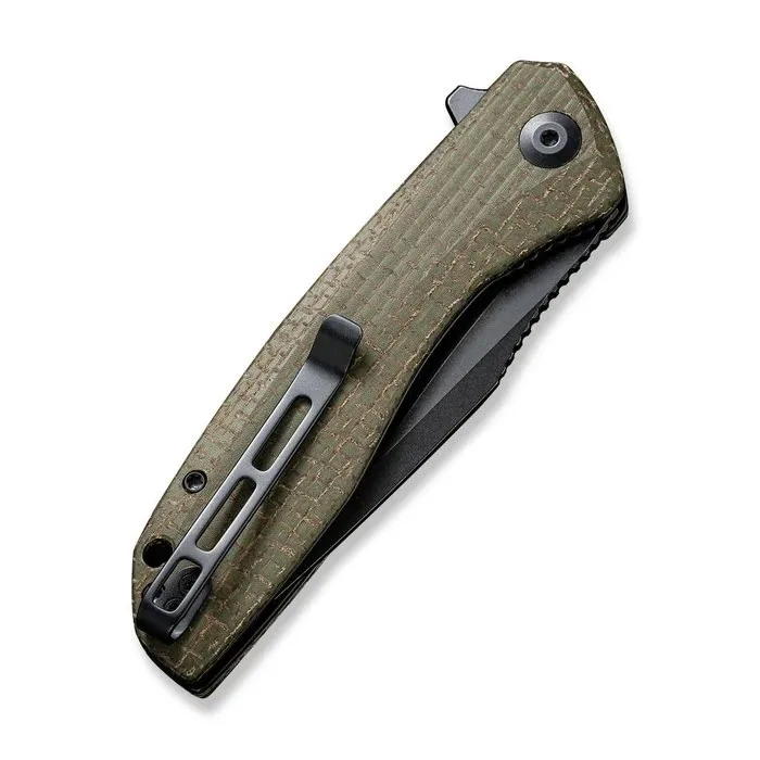 Nóż CIVIVI Baklash 9Cr18MoV Green Micarta Coarse — zdjęcie 6