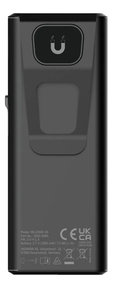 Lampa warsztatowa Ansmann WL1200R,1200lm, aku — zdjęcie 3