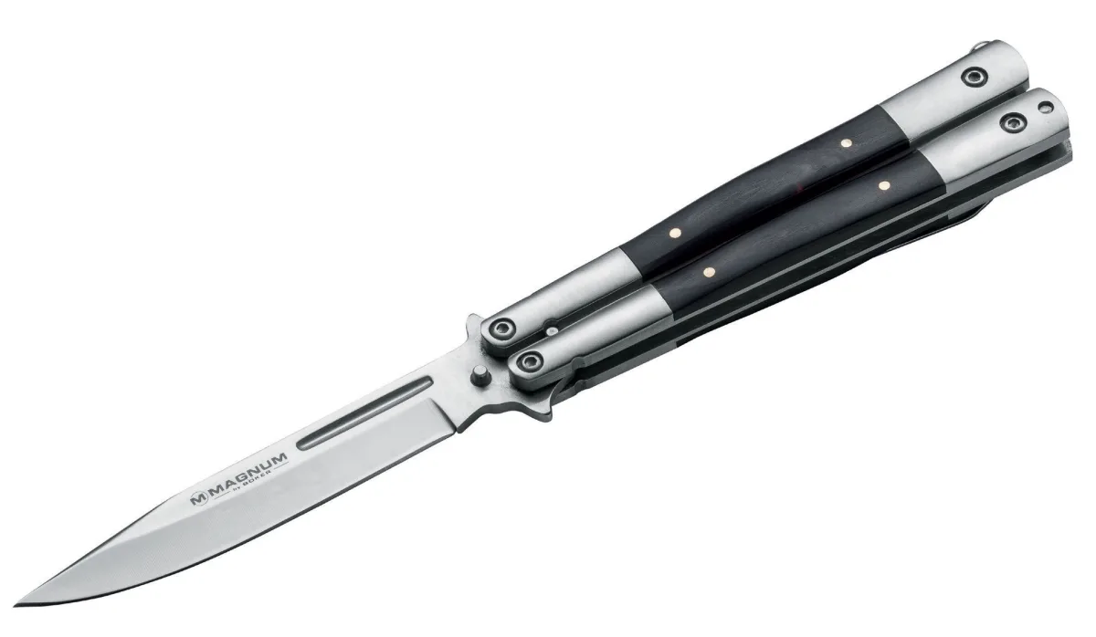 Nóż Magnum Balisong Wood — zdjęcie 1