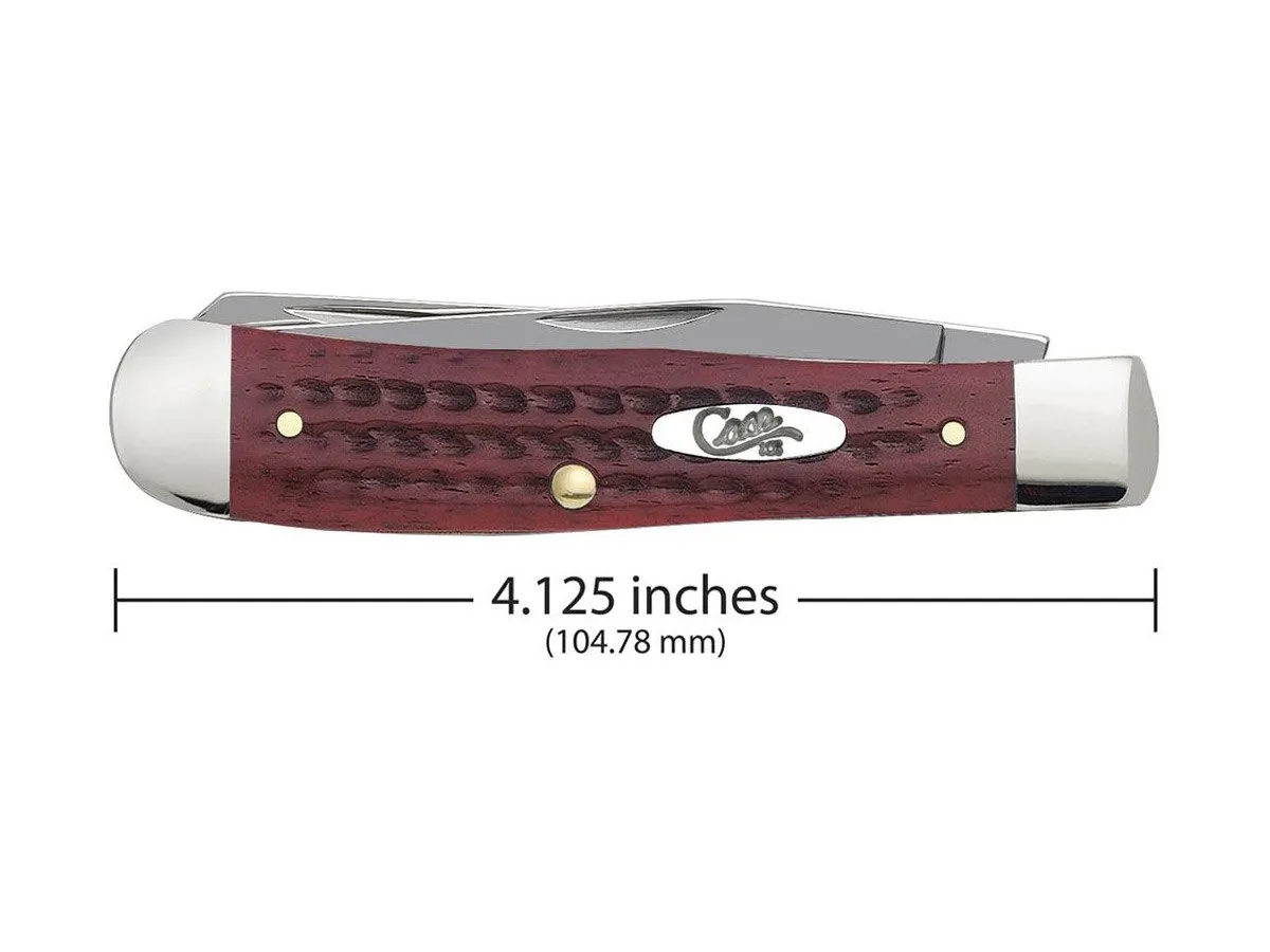 Scyzoryk Case Pocket Worn Trapper SS Old Red — zdjęcie 2