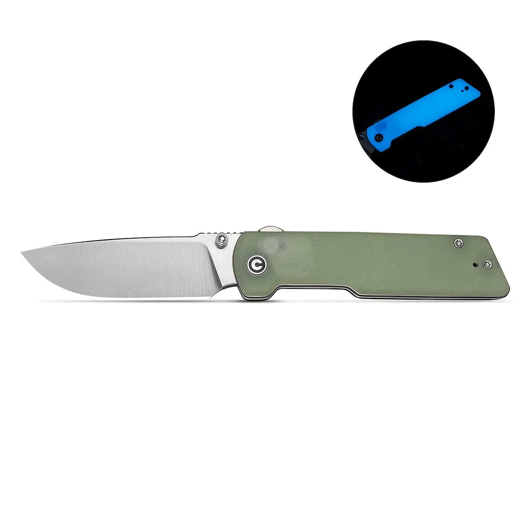 Nóż CIVIVI Zygon Nitro-V Natural G10 Blue Glow — zdjęcie 9