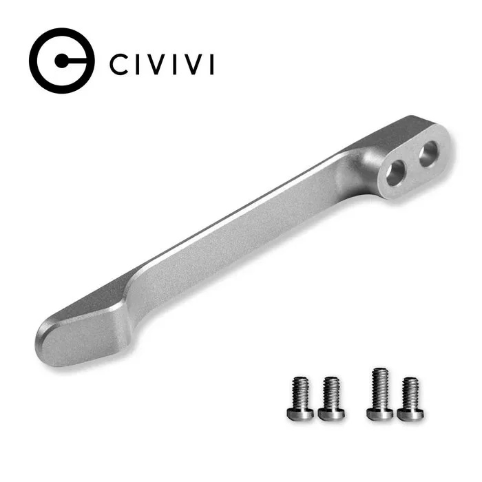 Klips CIVIVI Titanium z 2 parami śrubek — zdjęcie 1