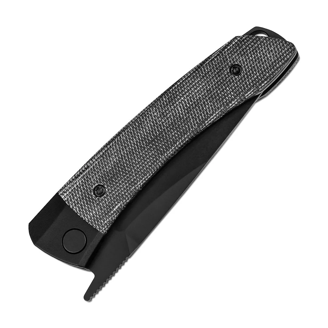 Nóż Kizer Mini Momo Aluminum+Micarta 154CM — zdjęcie 3
