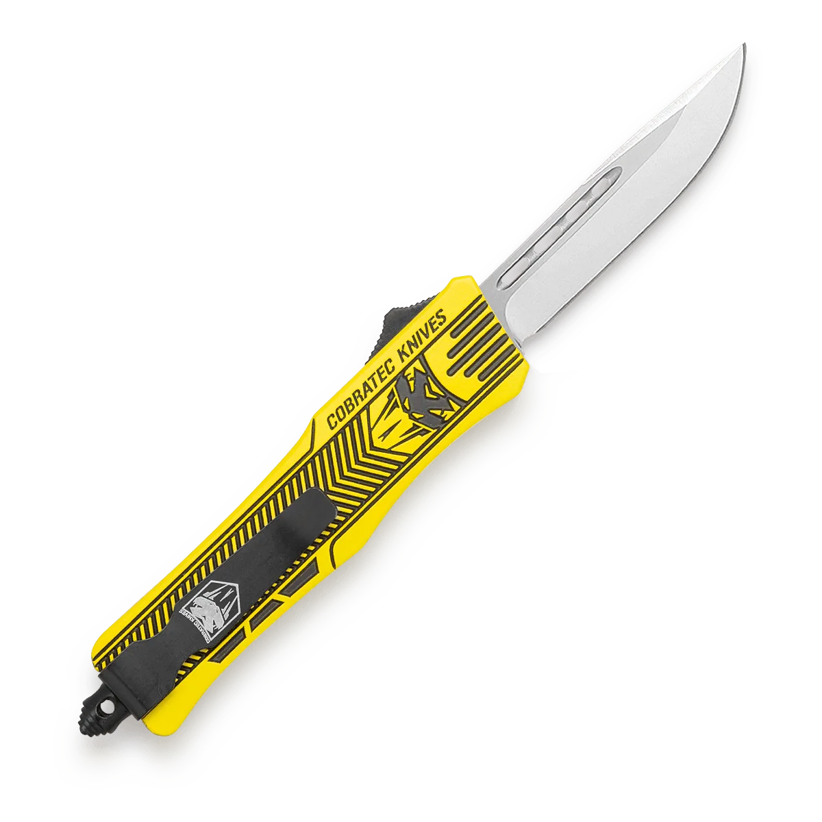 Nóż Cobratec Med. Yellow Gra. Bl. D.N.S. — zdjęcie 3