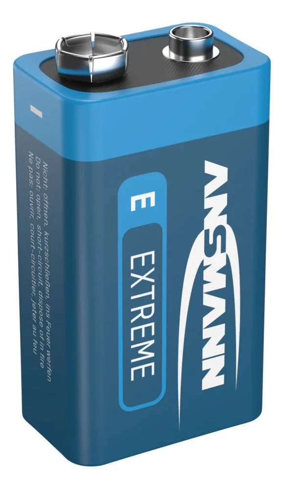 Bateria litowa Ansmann E / 1604LC / PP3 9V — zdjęcie 2