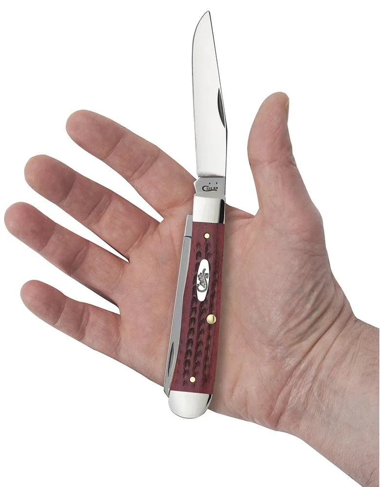 Scyzoryk Case Pocket Worn Trapper SS Old Red — zdjęcie 4