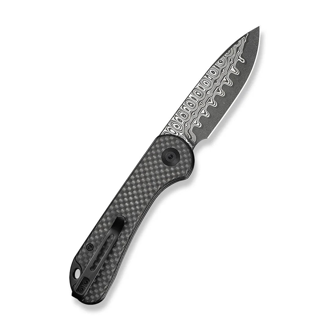 Nóż CIVIVI Elementum Slip Joint Damast CF — zdjęcie 2
