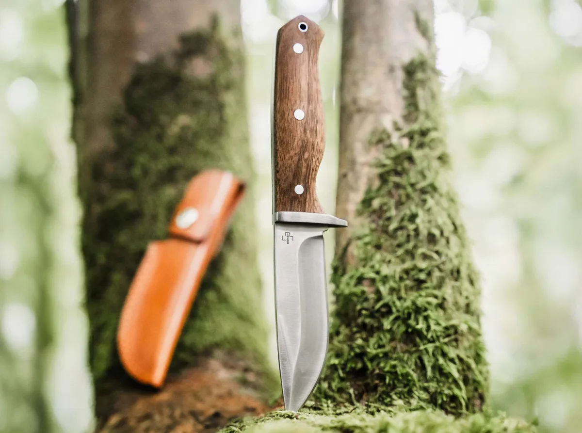 Nóż Böker Plus Walnut Drop 14C28N — zdjęcie 6