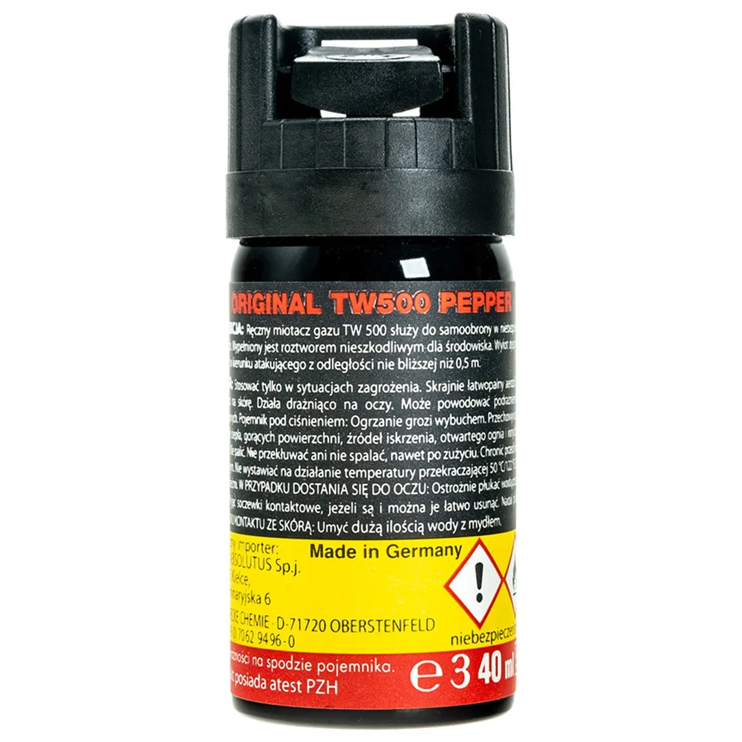 Gaz pieprzowy TW 500, 40 ml, Jet-Active — zdjęcie 2