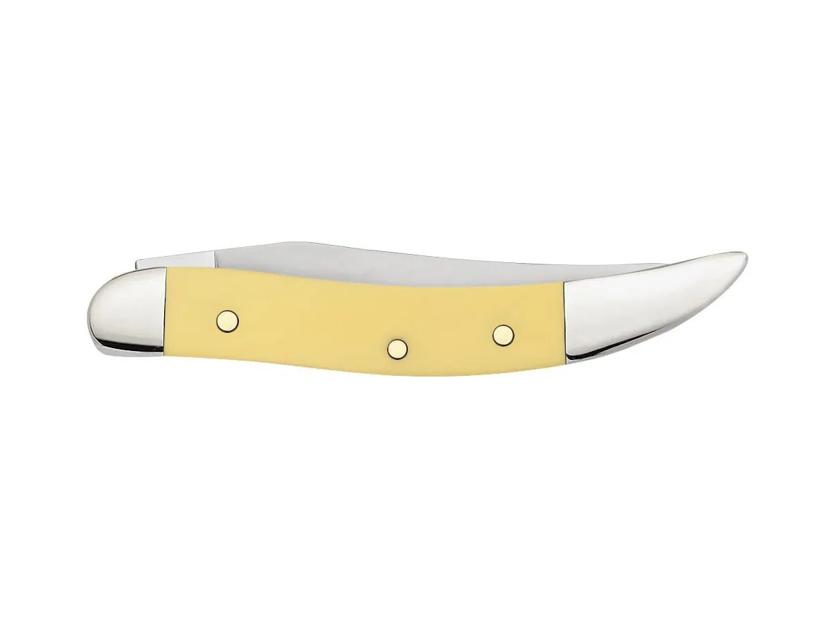 Nóż Case Small Texas Toothpick SS Yellow — zdjęcie 3