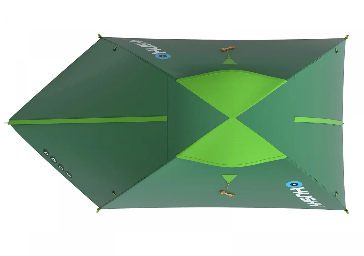 Namiot Husky BIZAM 2 PLUS green — zdjęcie 6