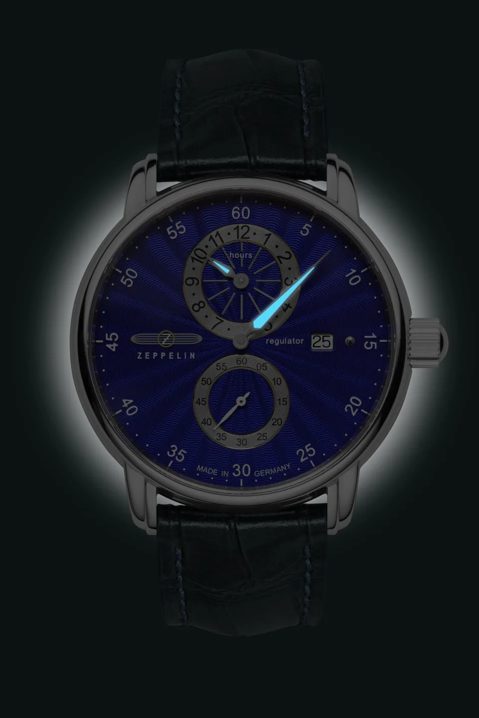 Zegarek Zeppelin New Captain's Line 86043, 42mm — zdjęcie 3