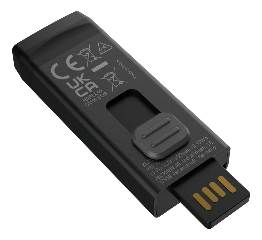 Brelokowa latarka Ansmann KL80R USB, 80 lm, aku — zdjęcie 3