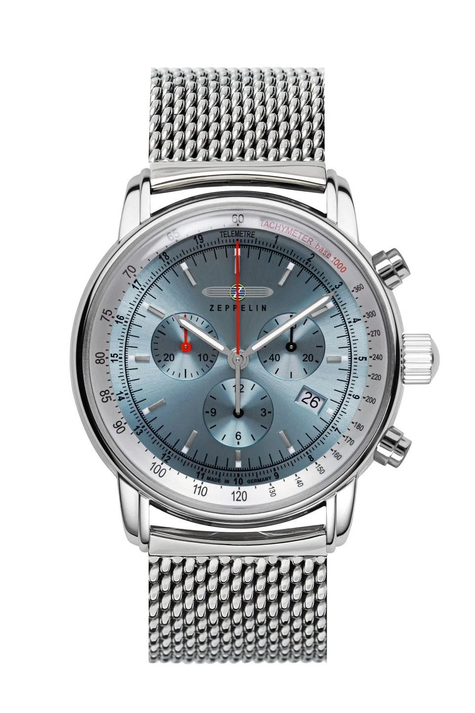 Zegarek Zeppelin LZ 14 Marine 8886M3, 42mm — zdjęcie 1