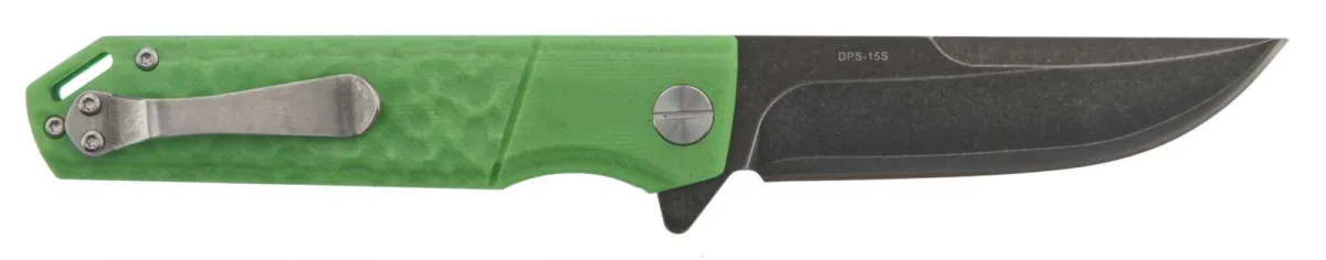 Nóż Womsi Wasp Green G10 S90V — zdjęcie 3