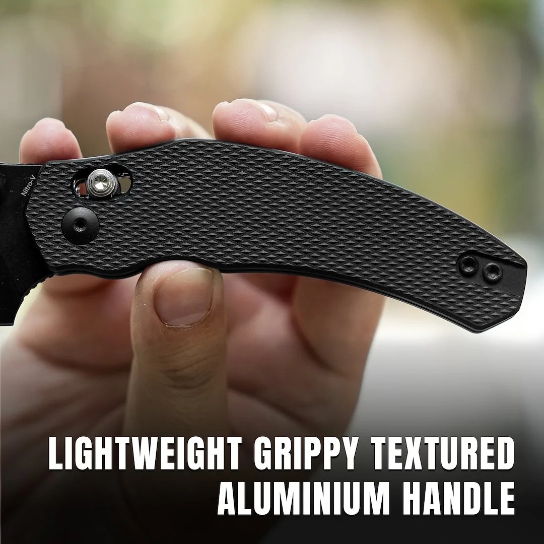 Nóż Kizer Bulldog Aluminum Nitro-V — zdjęcie 11