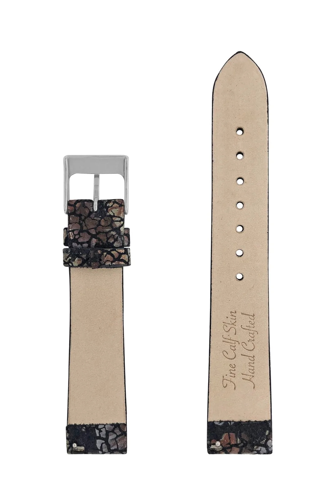 Pasek skórzany Iron Annie kwiatowy, 18 mm — zdjęcie 2