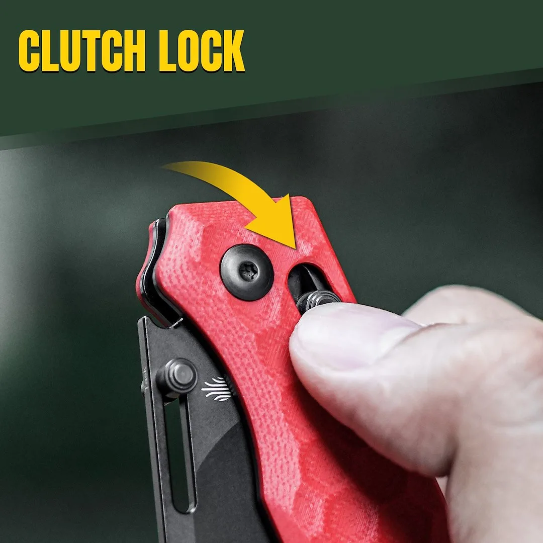 Nóż Kizer Task Red G10 Nitro-V — zdjęcie 16