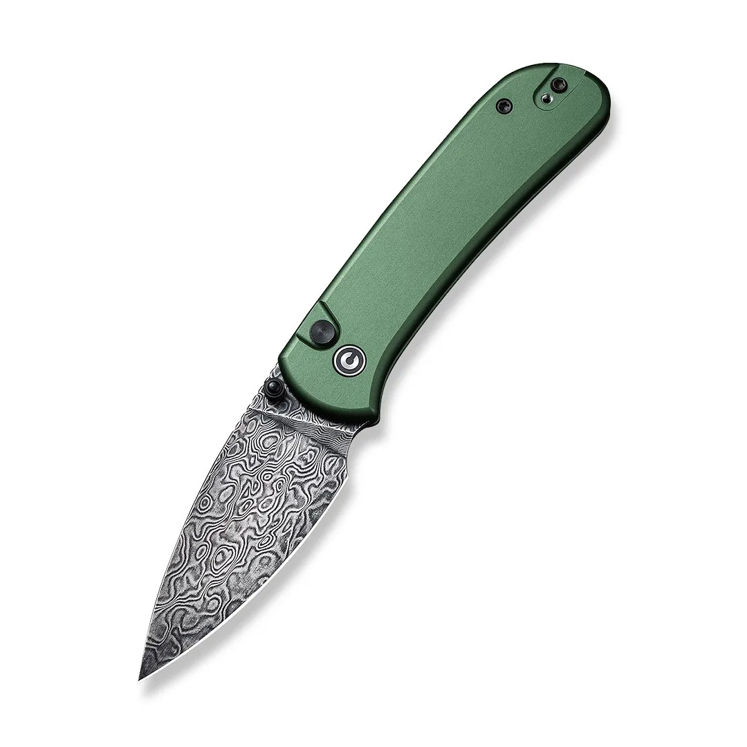 Nóż CIVIVI Qubit Damast Aluminum Green C22030E-DS1 — zdjęcie 1