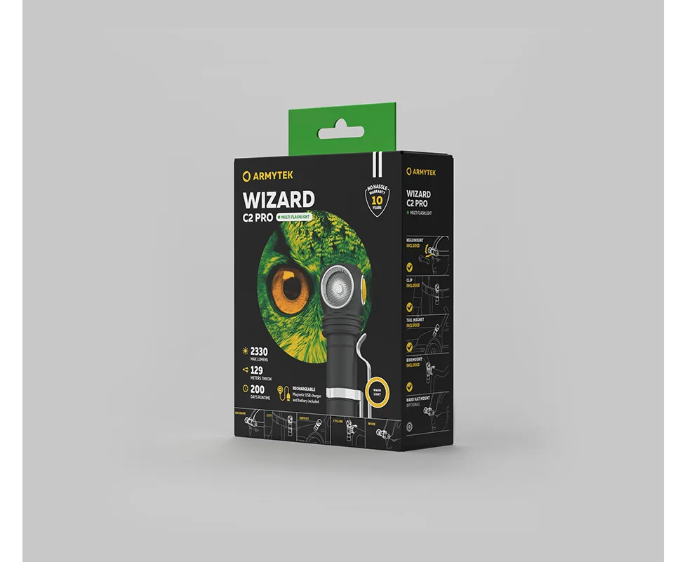 Latarka Armytek Wizard C2 Pro Warm 3w1 2330 lm — zdjęcie 2