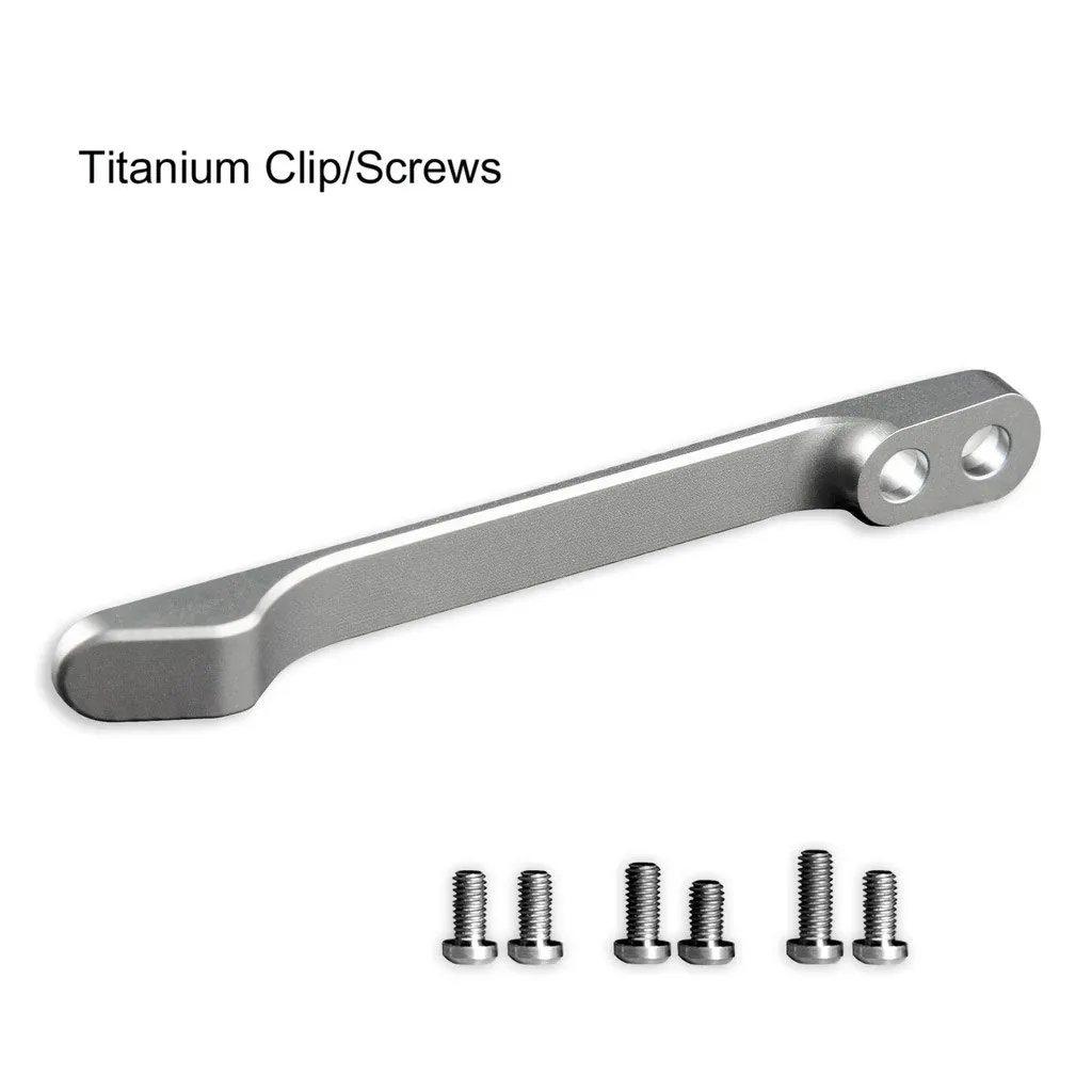 Klips CIVIVI Titanium z 6 śrubkami T001C — zdjęcie 2