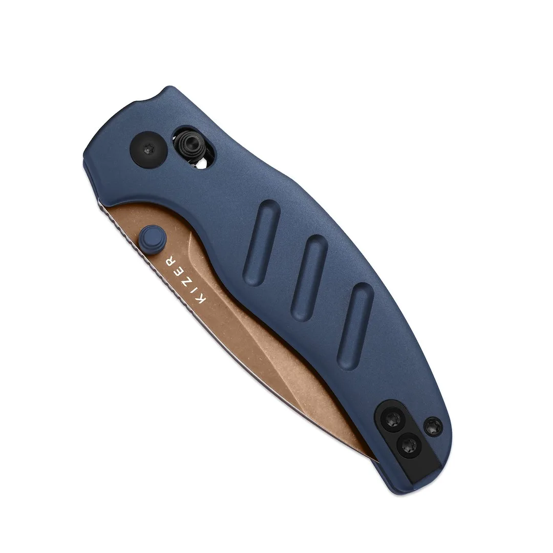 Nóż Kizer C01C 2.9 CD Aluminum ELMAX — zdjęcie 7