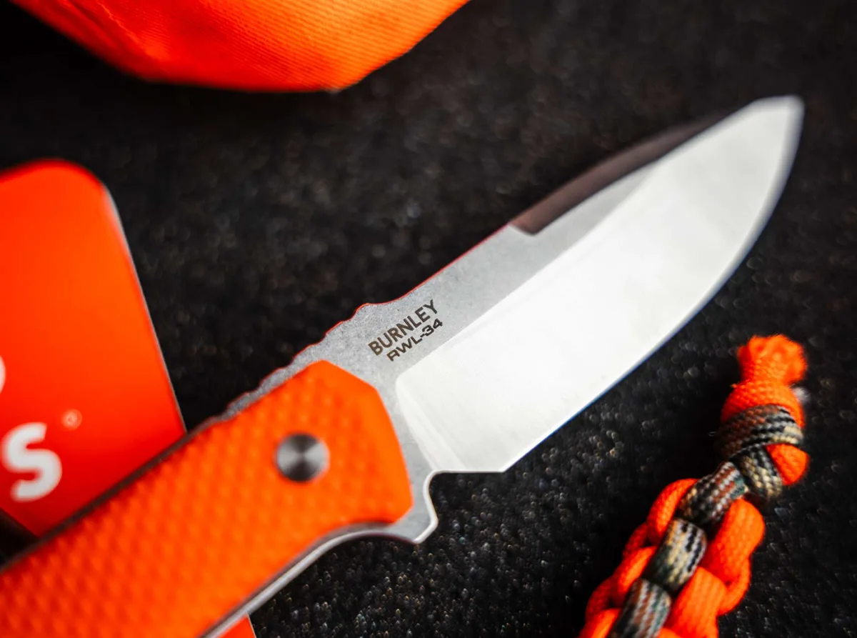 Nóż Böker Kiboku G10 Orange RWL34 — zdjęcie 3