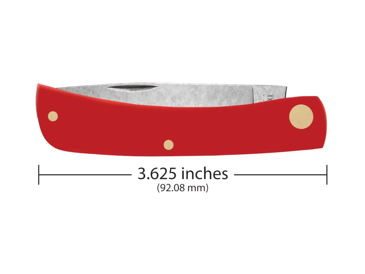 Nóż Case American Workman Sod Buster Jr Red — zdjęcie 2
