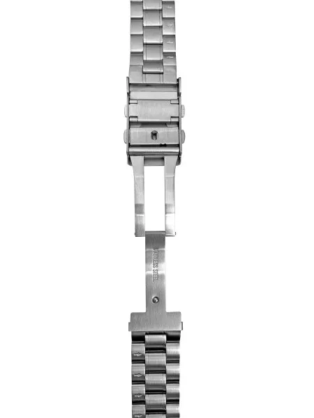 Bransoleta stalowa Zeppelin srebrna, diver 22 mm — zdjęcie 4