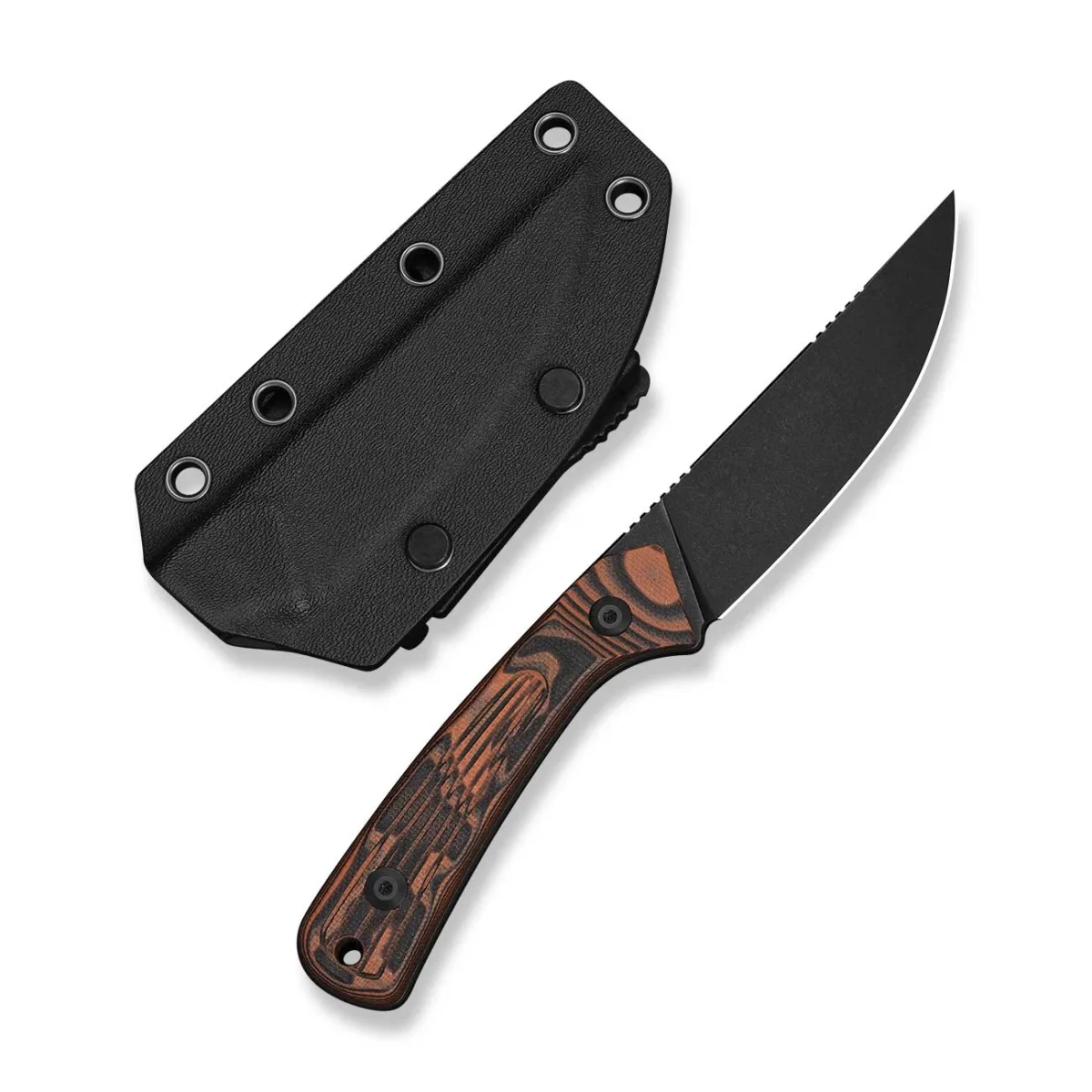 Nóż Civivi Carveth Fixed AEB-L Orange & Black G10 — zdjęcie 2