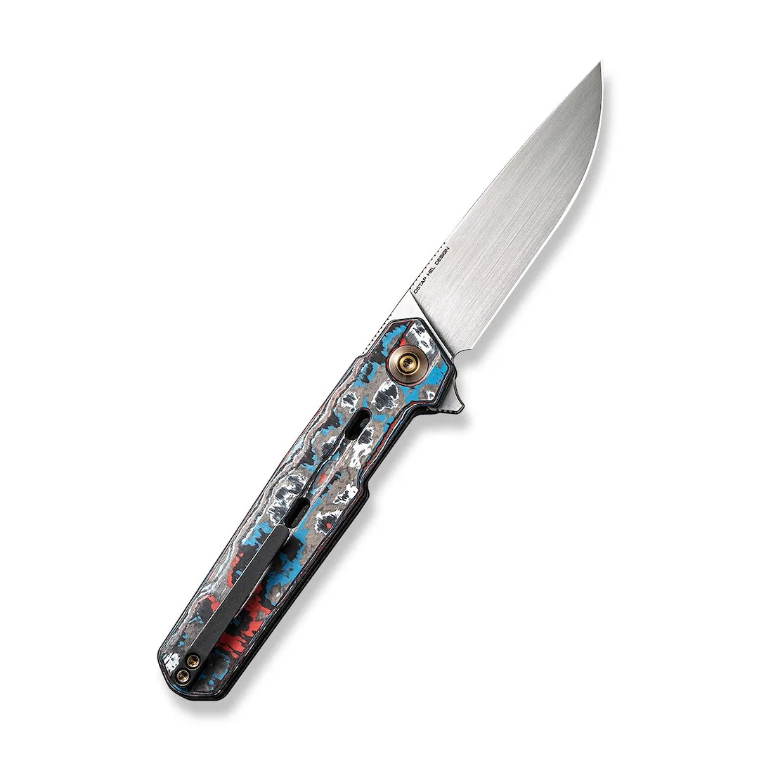 Nóż WE Knife Navo CPM-20CV Nebula Fat Carbon — zdjęcie 2