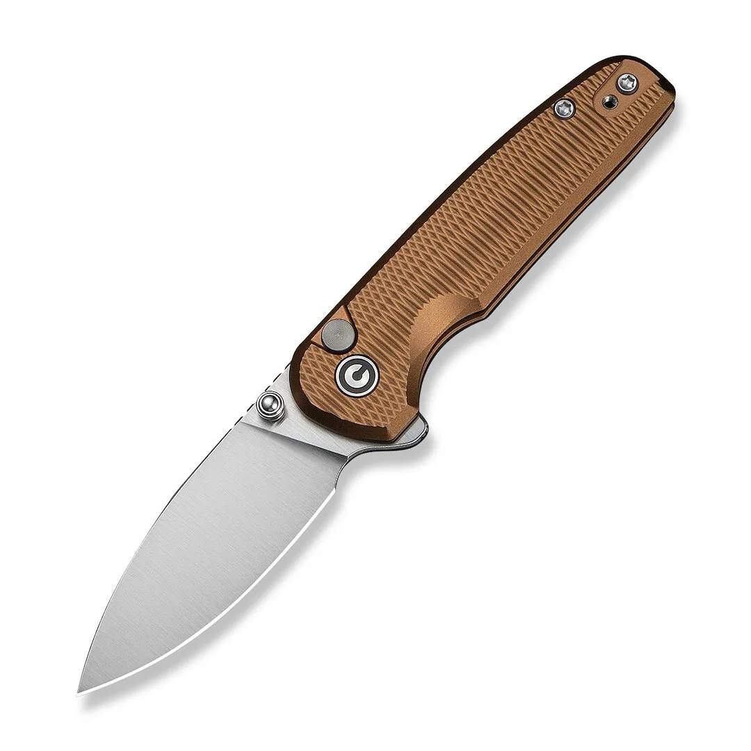 Nóż CIVIVI Mini Shakan Nitro-V Coyote Brown Alum — zdjęcie 1