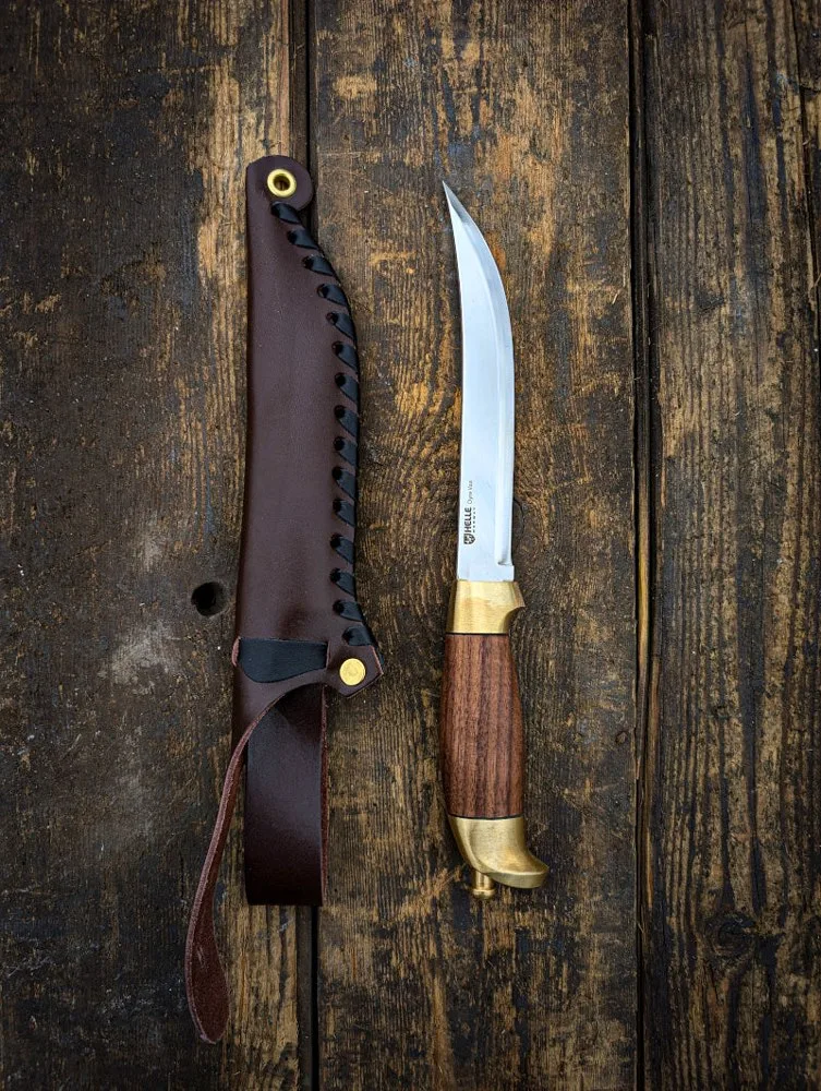 Nóż Helle Dyre Vaa H3LS Kebony LTD Edition
