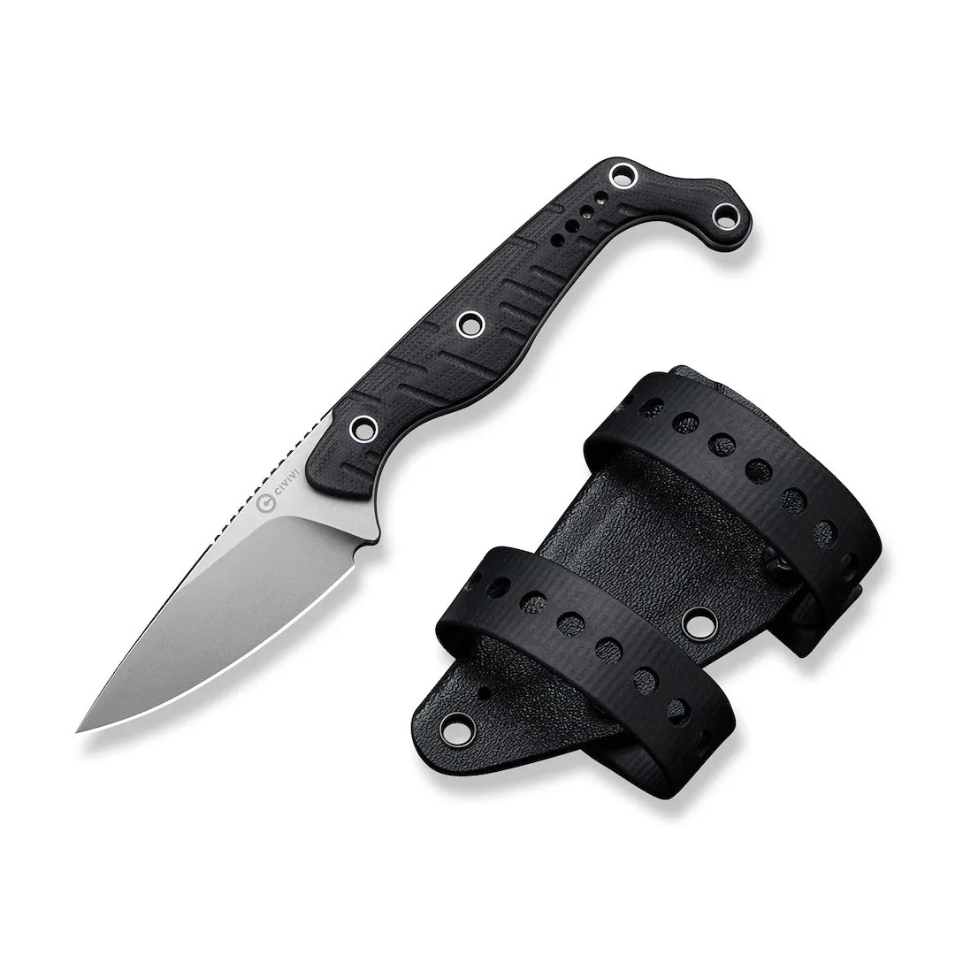 Nóż CIVIVI Fixed SÖKN Nitro-V Black G10 — zdjęcie 1