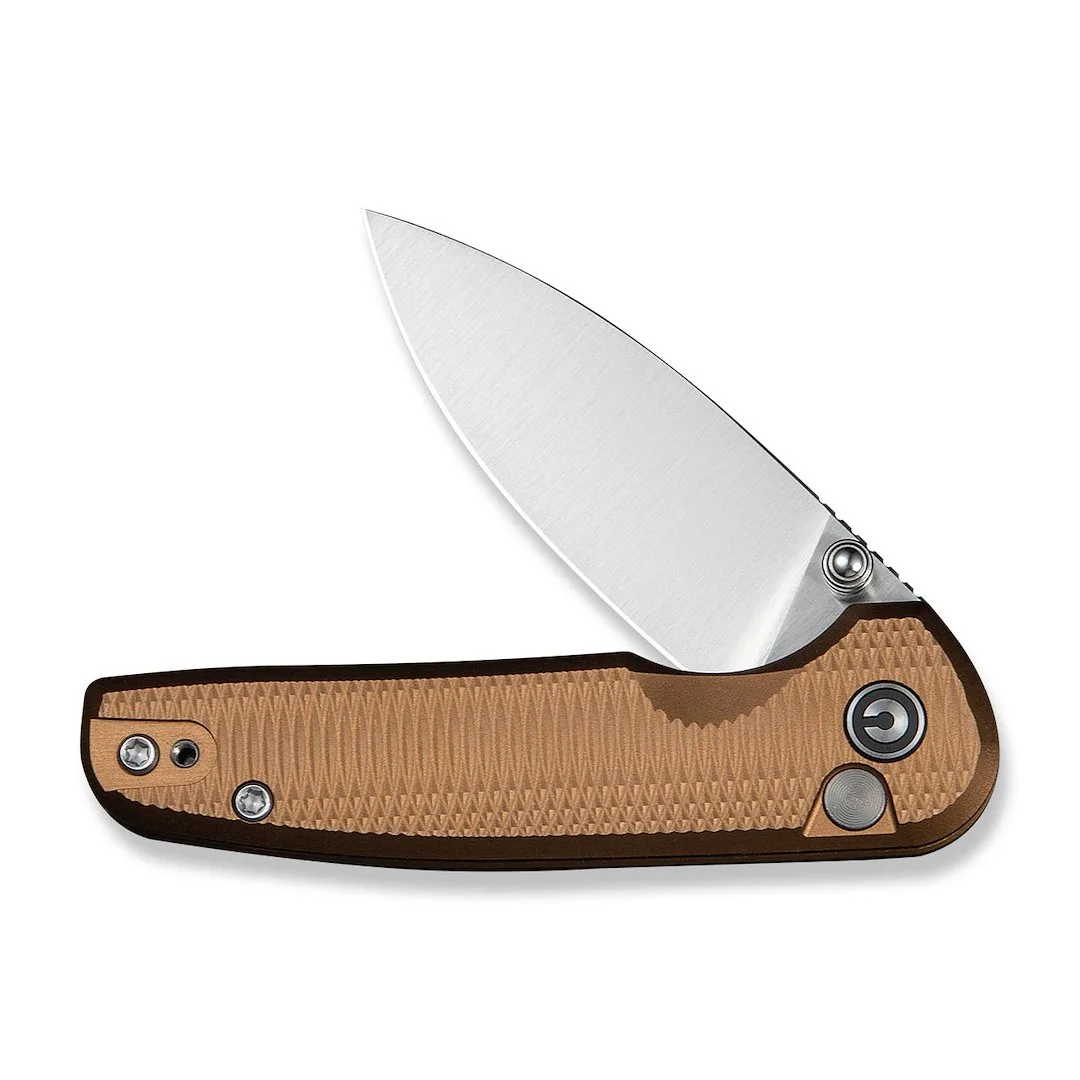 Nóż CIVIVI Mini Shakan Nitro-V Coyote Brown Alum — zdjęcie 3