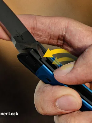 Nóż Kizer Mini Momo Blue Aluminum 154CM